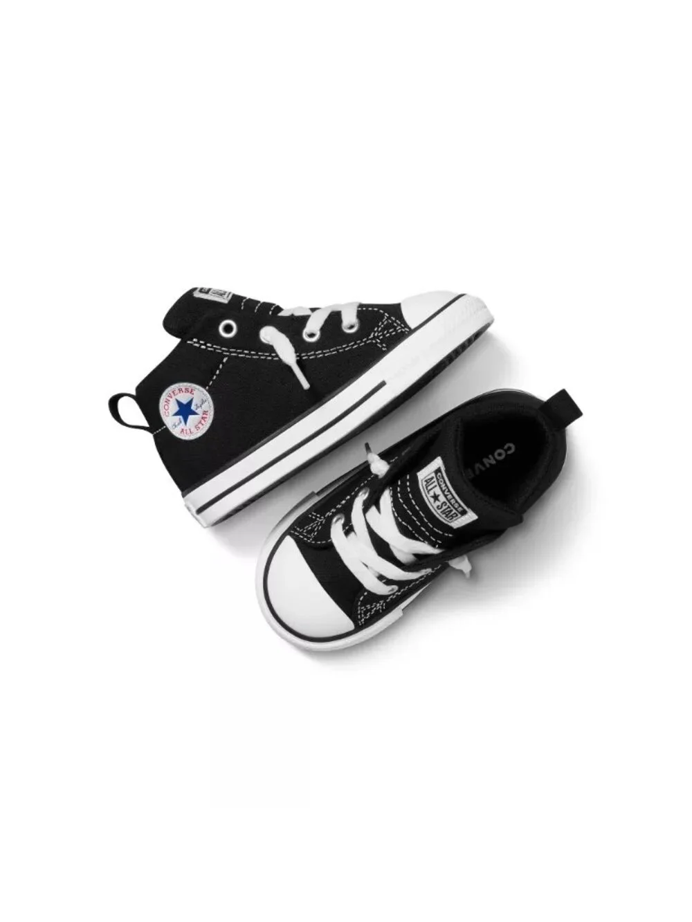 NEW Converse Toddler Street Mid Top Sneakers - Light Black - Size 7T
